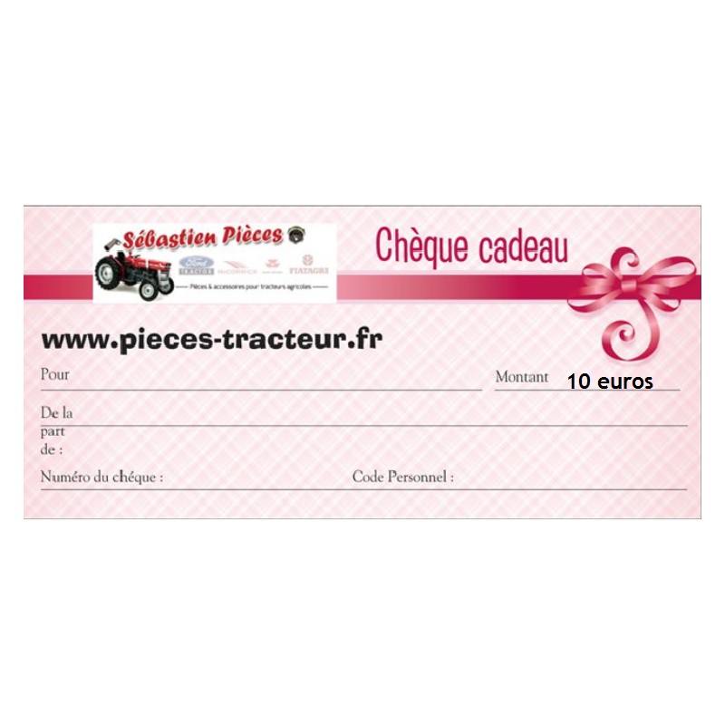 Chèque cadeau 10 euros - 2CV PASSION